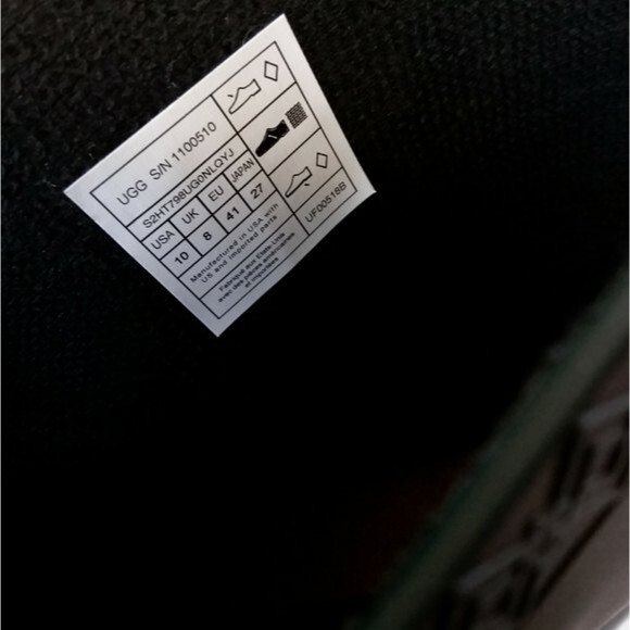 New UGG Rain Boot Green Sienna Waterproof Short Matte 10 - Picture 6 of 12